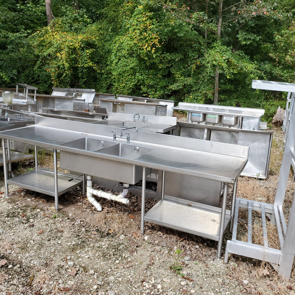 Stainless Steel Tables, Cabinets, & Sinks